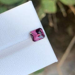 0.90 Carat Natural Loose Purple Spinel Octagon Cut Gemstone