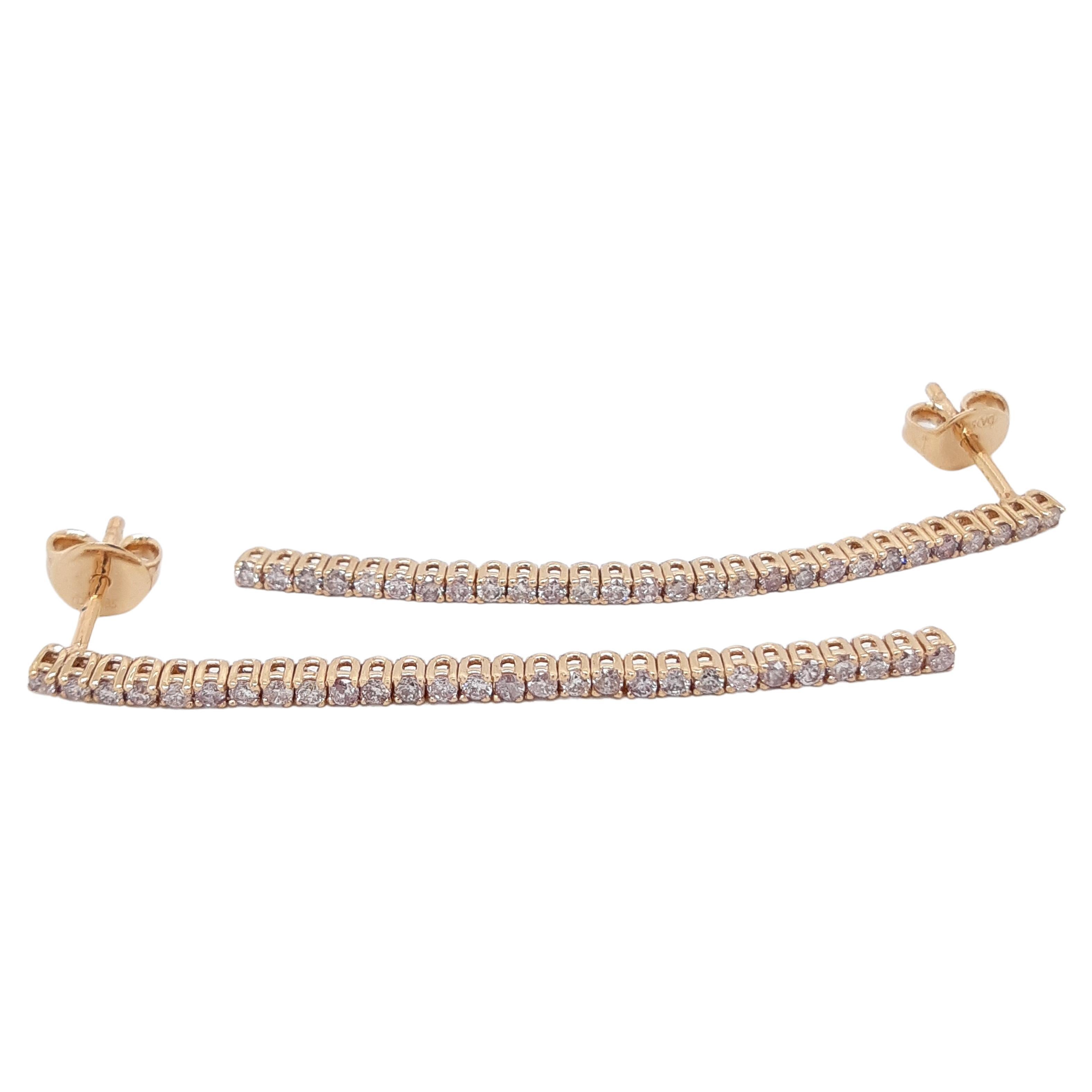 April Dimitri Earrings Pink main image 1