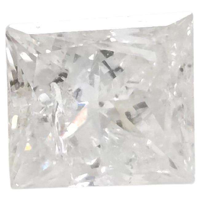 0.90 Carat Princess Shape Natural Loose Diamond