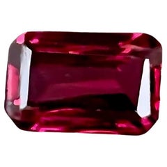 0.90 carats Pinkish Red Spinel Stone Emerald Cut Gemstone from Burma