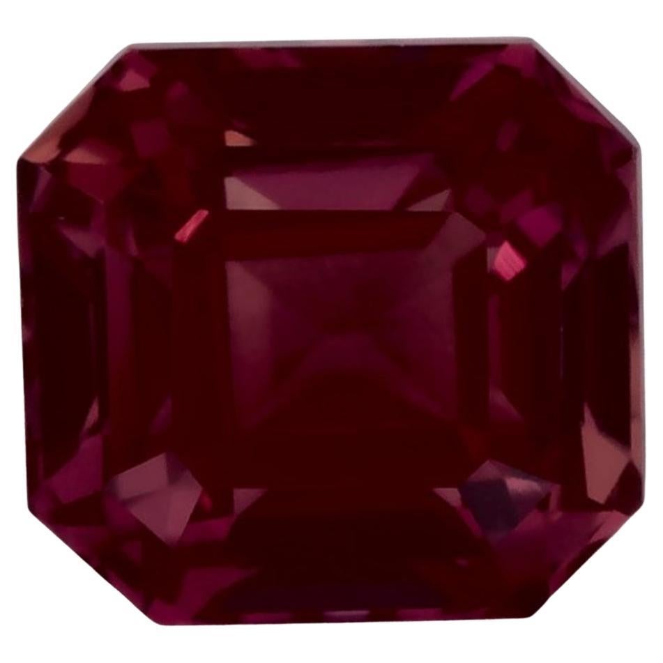 0.90 Ct Pink Sapphire Octagon Loose Gemstone For Sale