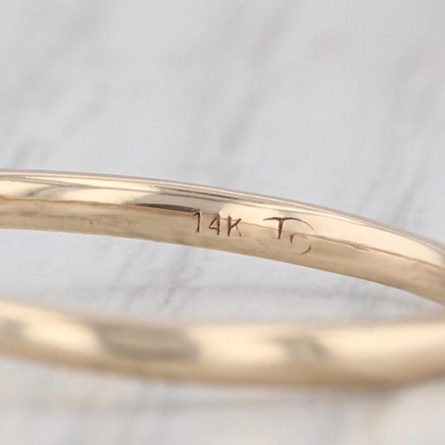 0.90ct Diamond Oval Solitaire Engagement Ring 14k White Yellow Gold Size 6 GIA en vente 3