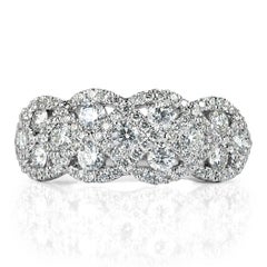 0.90ct Round Brilliant Cut Diamond Ring in 14k White Gold