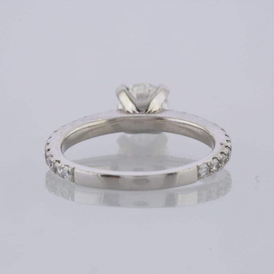 0,91 Karat Diamant Solitär Verlobungsring (Brillantschliff)