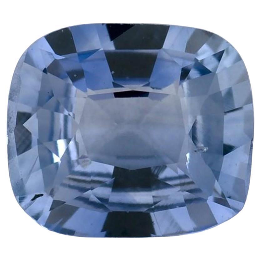 0.91 carati di zaffiro blu a cuscino, gemma sfusa