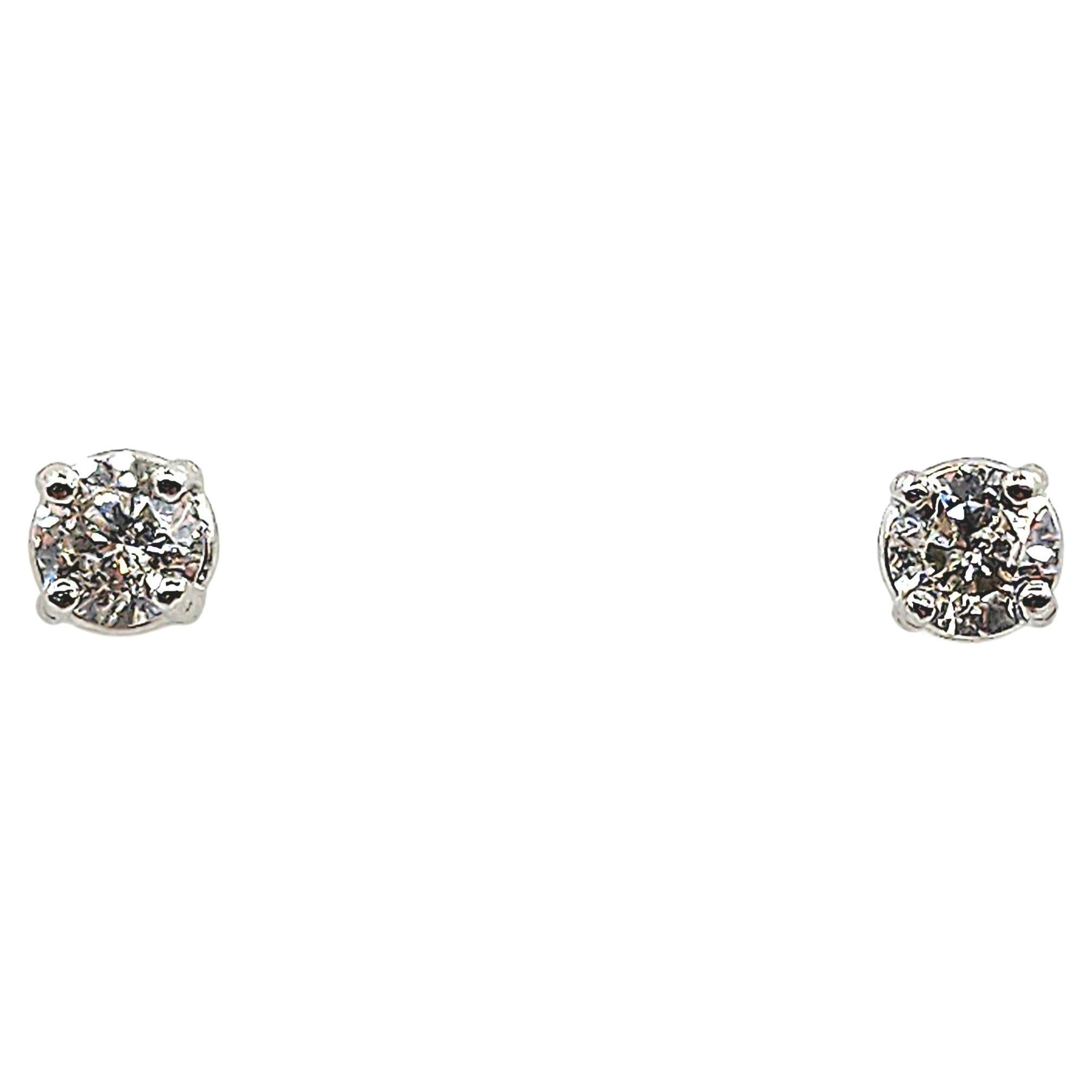 0.91 ct Diamond Stud Earrings