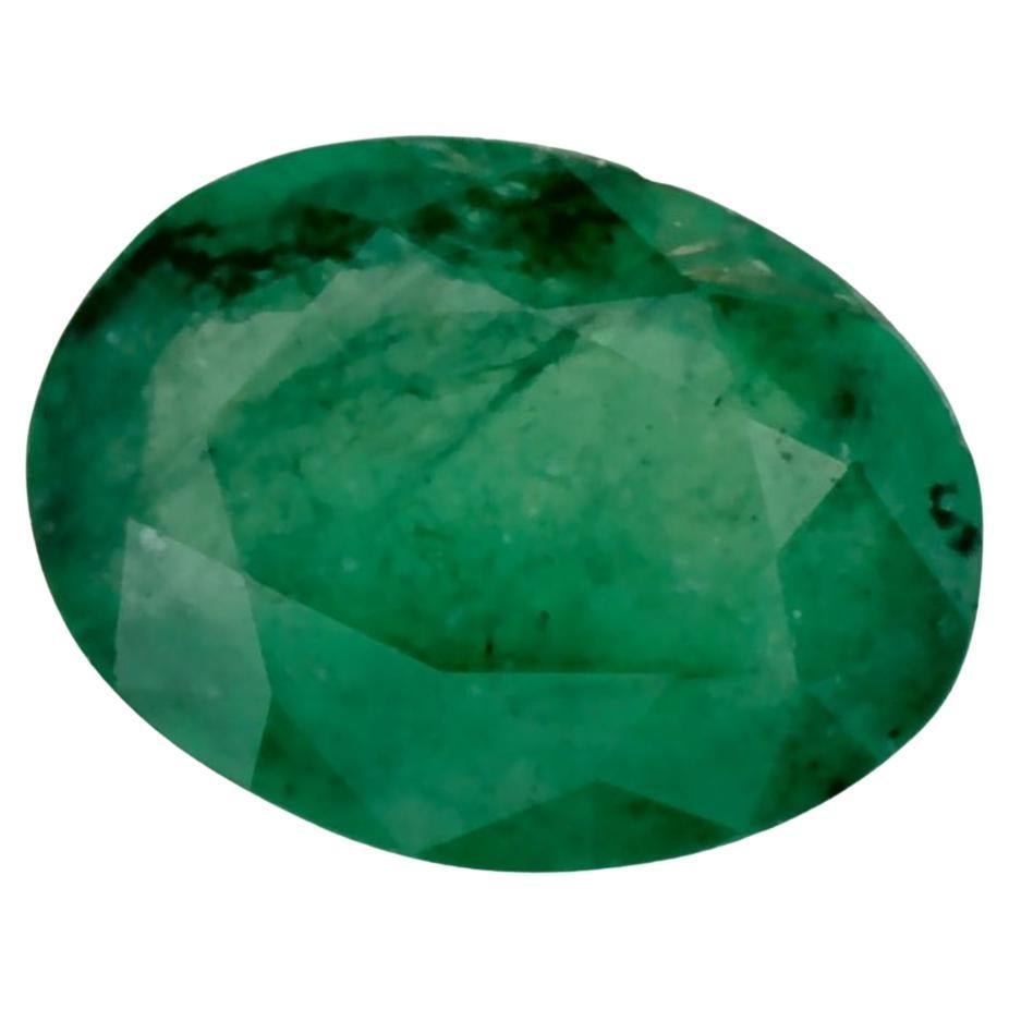 0.91 carati di smeraldo ovale sfuso