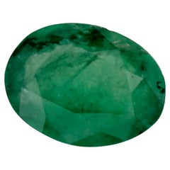 0.91 carati di smeraldo ovale sfuso