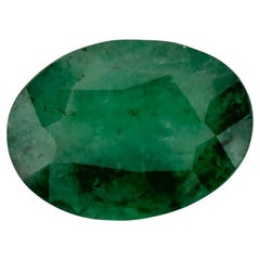 0.91 Ct Emerald Oval Loose Gemstone