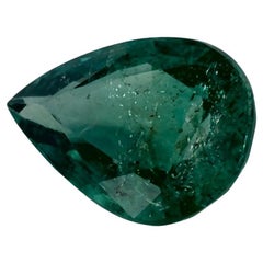 0.91 Ct Emerald Pear Loose Gemstone (pierre précieuse en vrac)