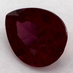 0.91 Ct Pink Sapphire Pear Loose Gemstone