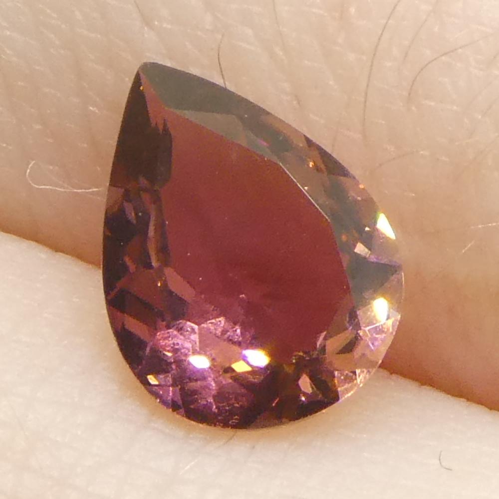 0,91ct Tormalina rosa pera in vendita 7