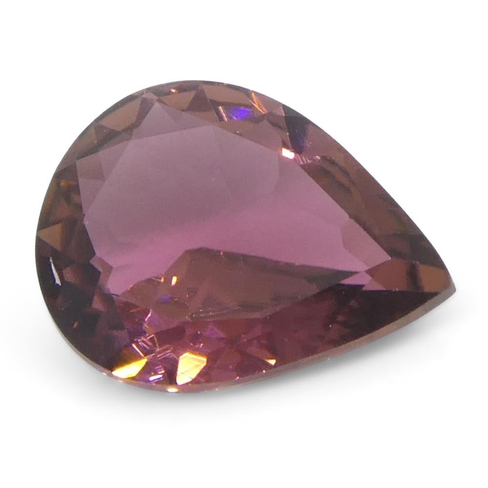 0,91ct Tormalina rosa pera in vendita 1