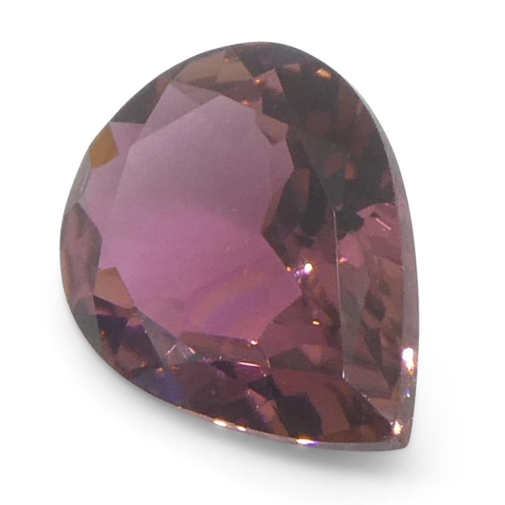 0,91ct Tormalina rosa pera in vendita 3
