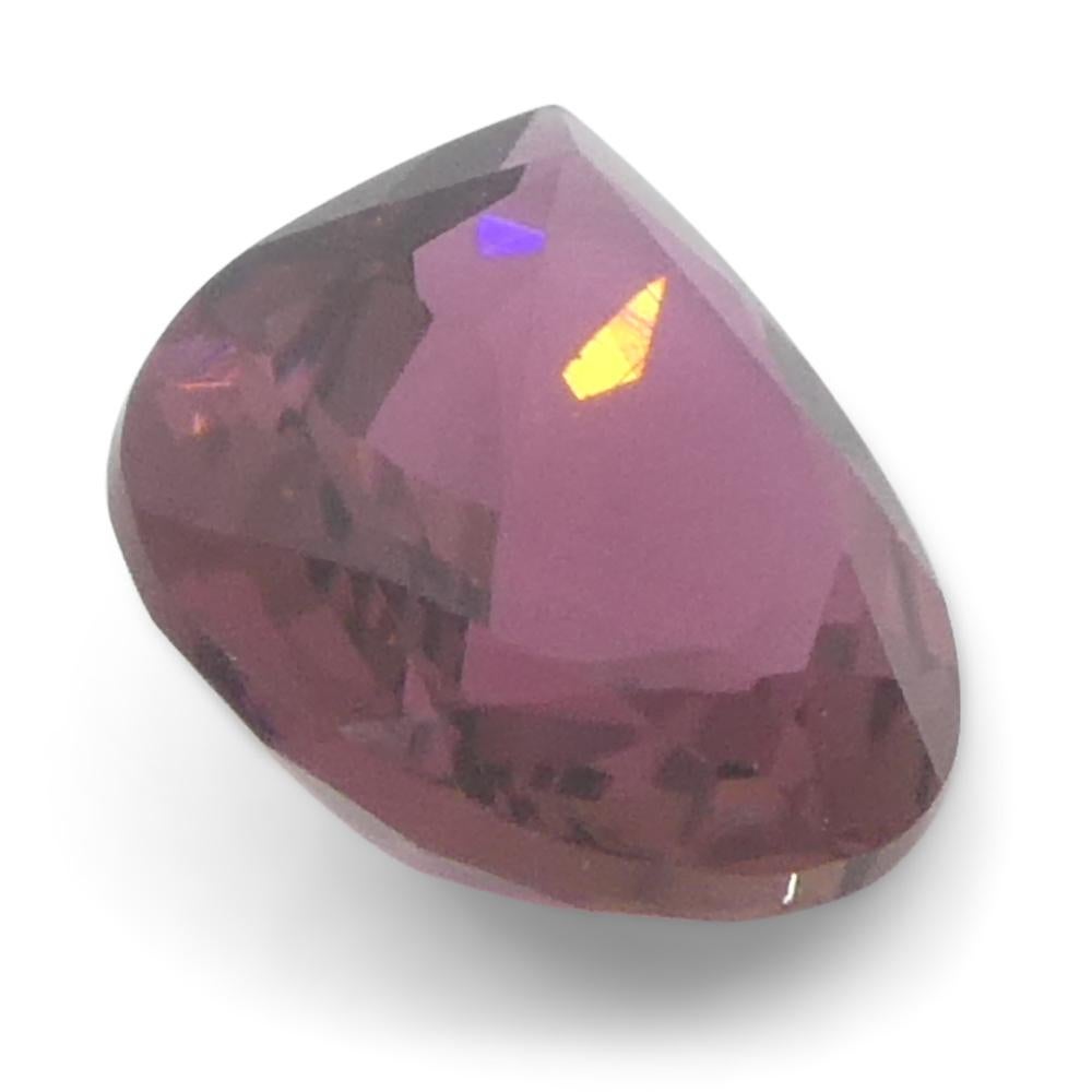 0,91ct Tormalina rosa pera in vendita 4