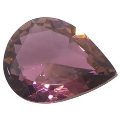 0,91 ct Turmalina rosa pera
