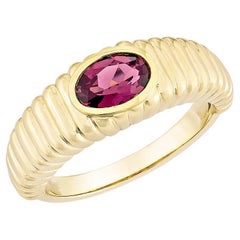 Sunita Nahata Rhodolite 0.92ct. Fancy Ring in 18Karat Yellow Gold.