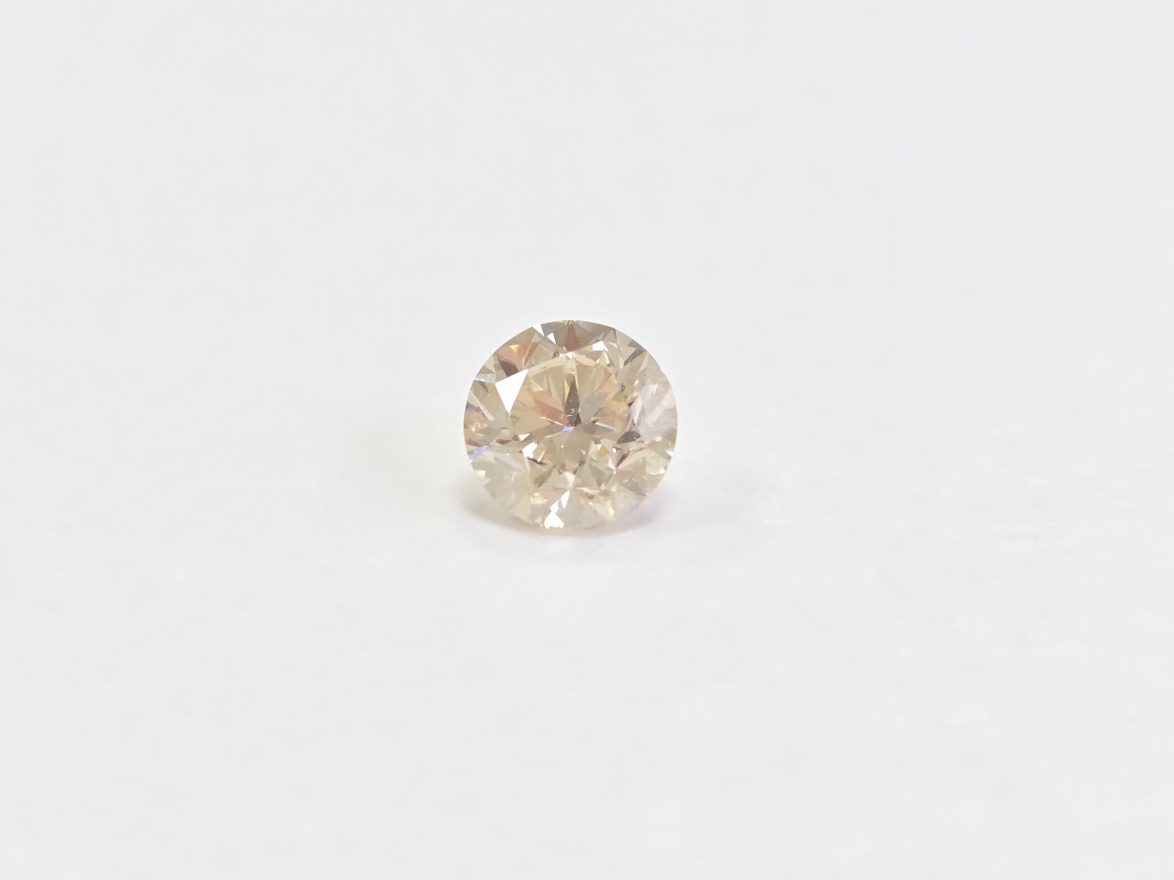 0,92 Karat runde Form natürlicher Diamant für Damen oder Herren im Angebot