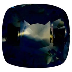 0.92 Karat Blauer Saphir Cushion Loser Edelstein