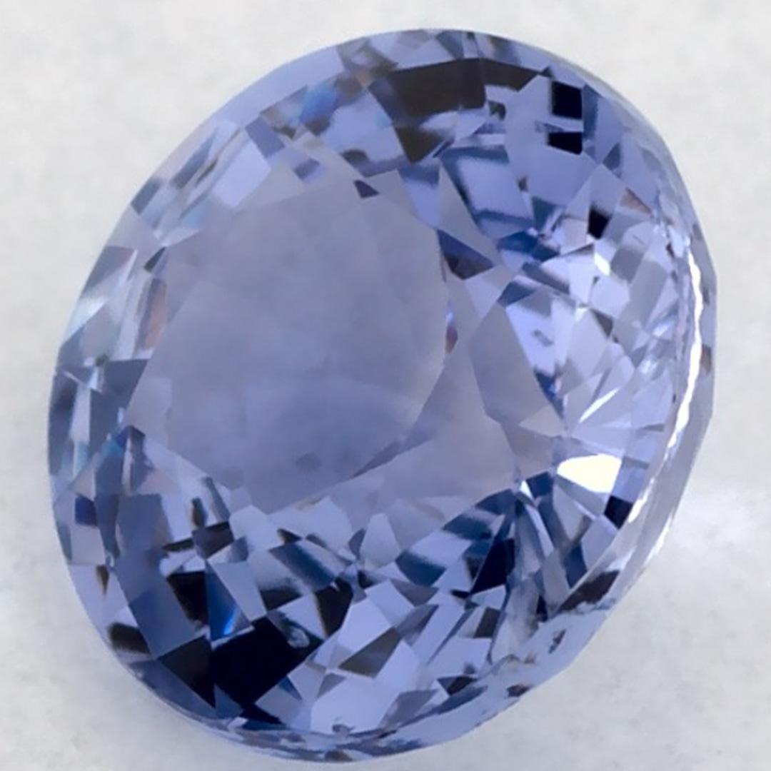 Donna 0.92 carati di zaffiro blu rotondo sfuso in vendita