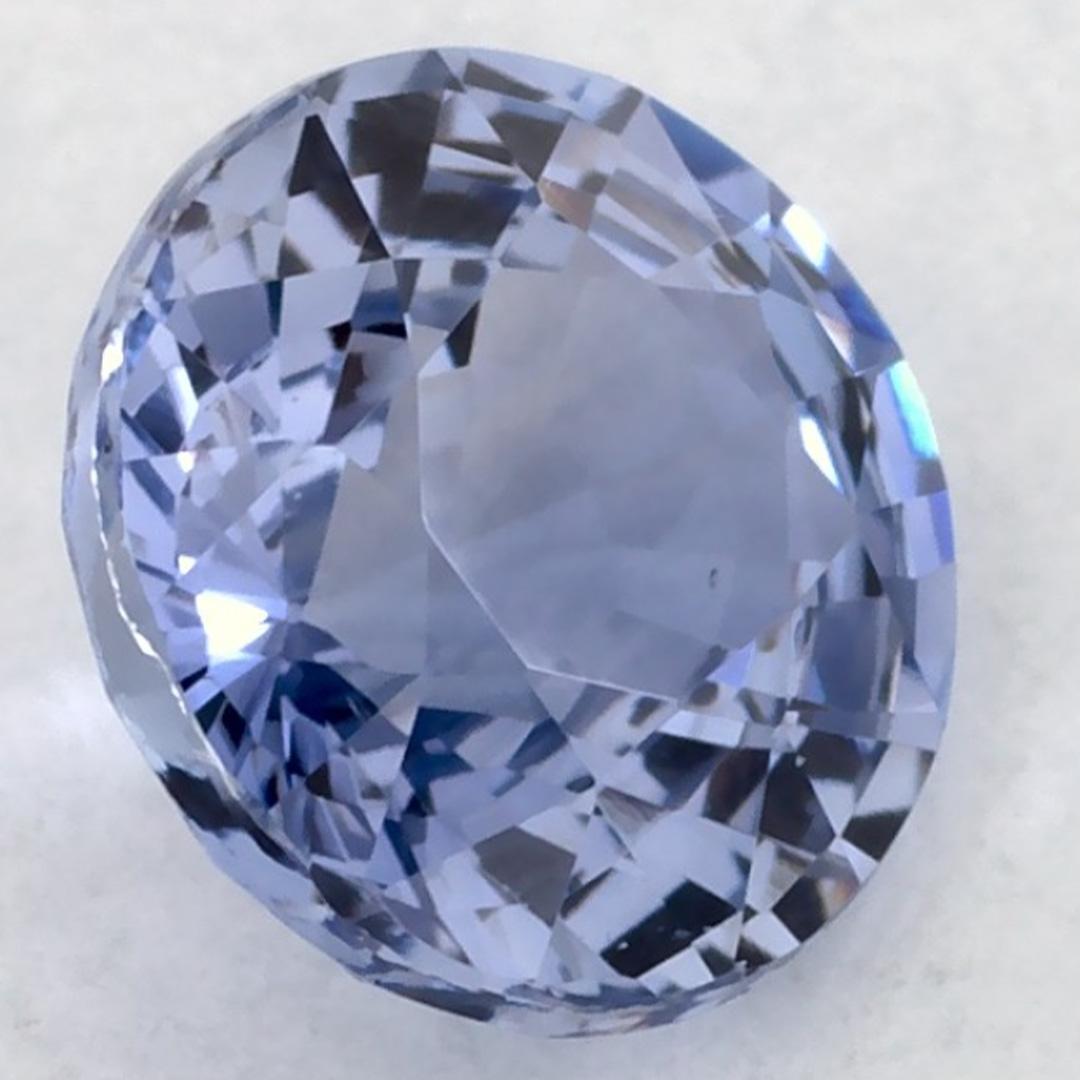 0.92 carati di zaffiro blu rotondo sfuso in vendita 2