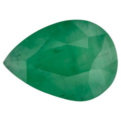 0.92 Ct Emerald Pear Loose Gemstone