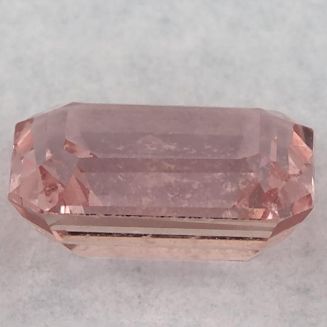0.92 Ct Pink Sapphire Octagon Cut Loose Gemstone Neuf - En vente à Fort Lee, NJ