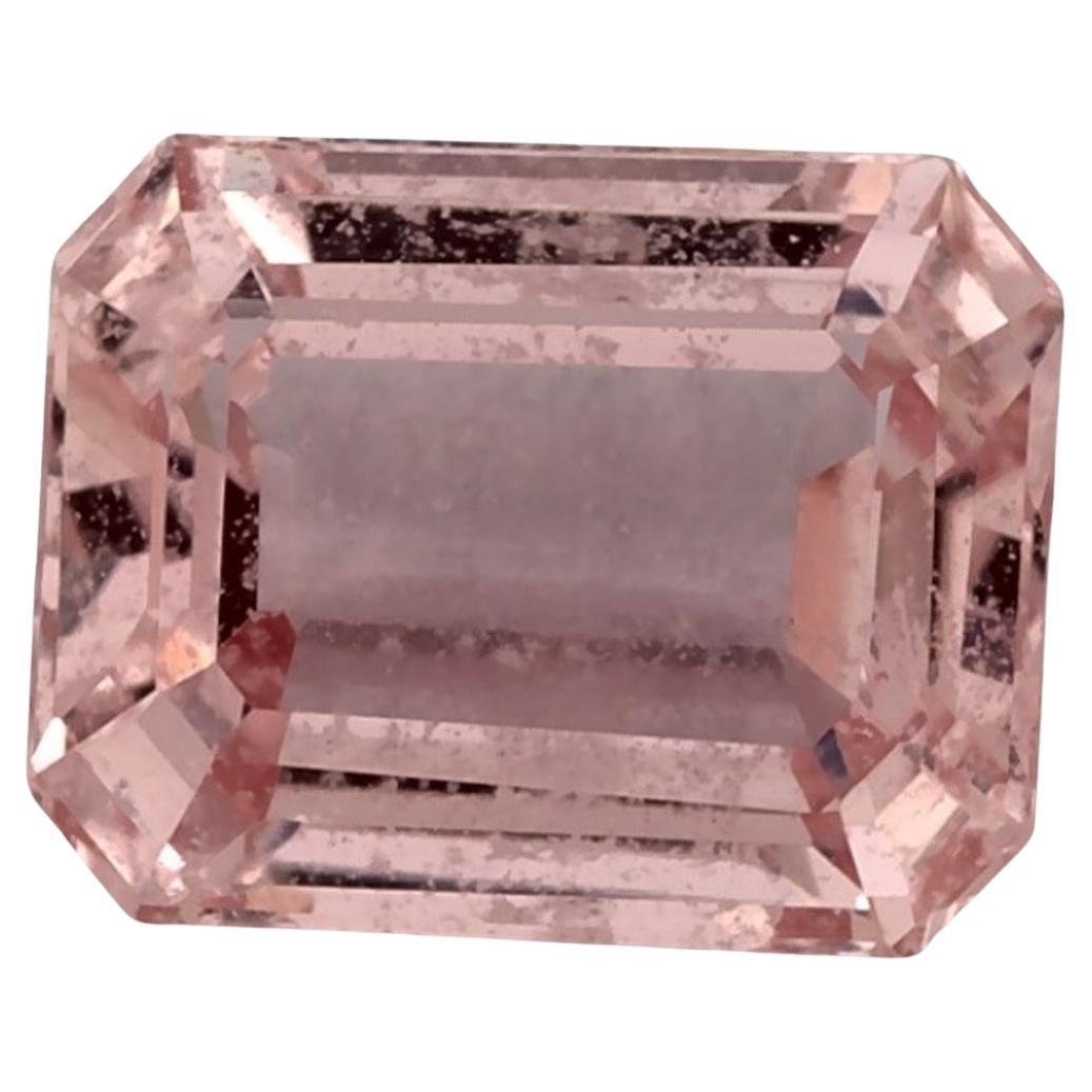 0.92 Ct Pink Sapphire Octagon Cut Loose Gemstone
