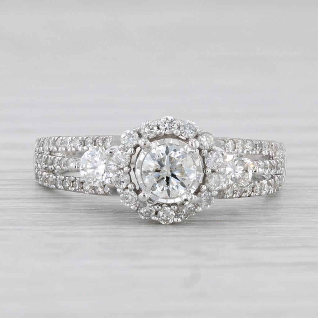 Gemstone Information:
- Natural Diamond -
Carats - 0.29ct 
Cut - Round Brilliant
Color - H - I
Clarity - I1 

- Natural Diamonds -
Total Carats - 0.34ctw
Cut - Round Brilliant
Color - G - H
Clarity - SI2 - I2

- Natural Diamonds -
Total Carats -