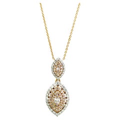 0.93 Carats of Diamond Pendant 