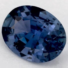 0.93 Ct Blue Sapphire Oval Loose Gemstone