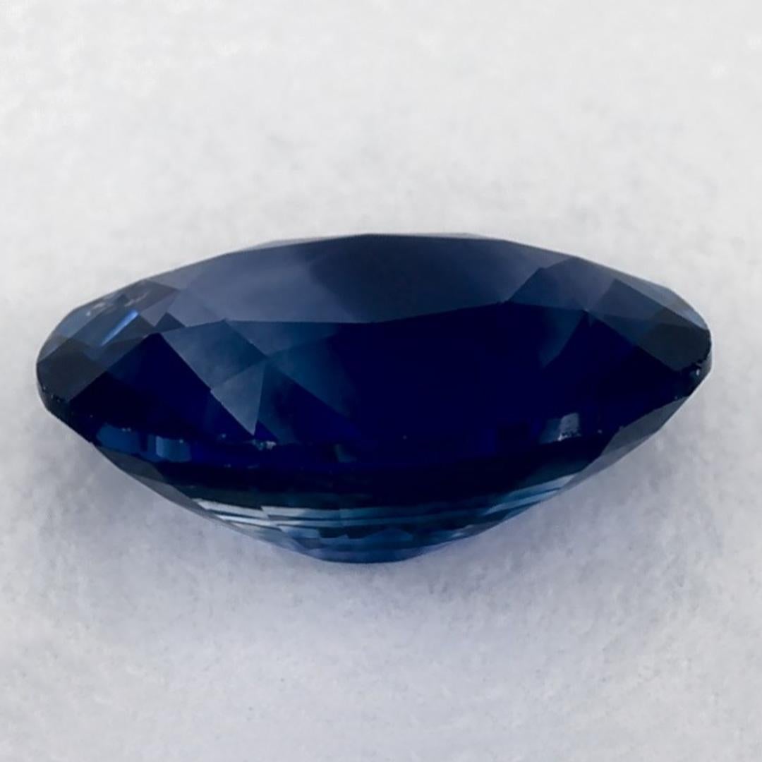 0.93 Karat Blauer Saphir Oval Loser Edelstein im Zustand „Neu“ im Angebot in Fort Lee, NJ
