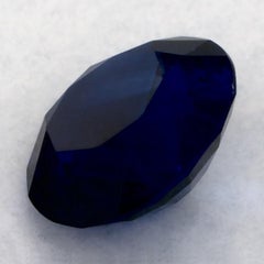 0.93 Ct Blue Sapphire Round Loose Gemstone