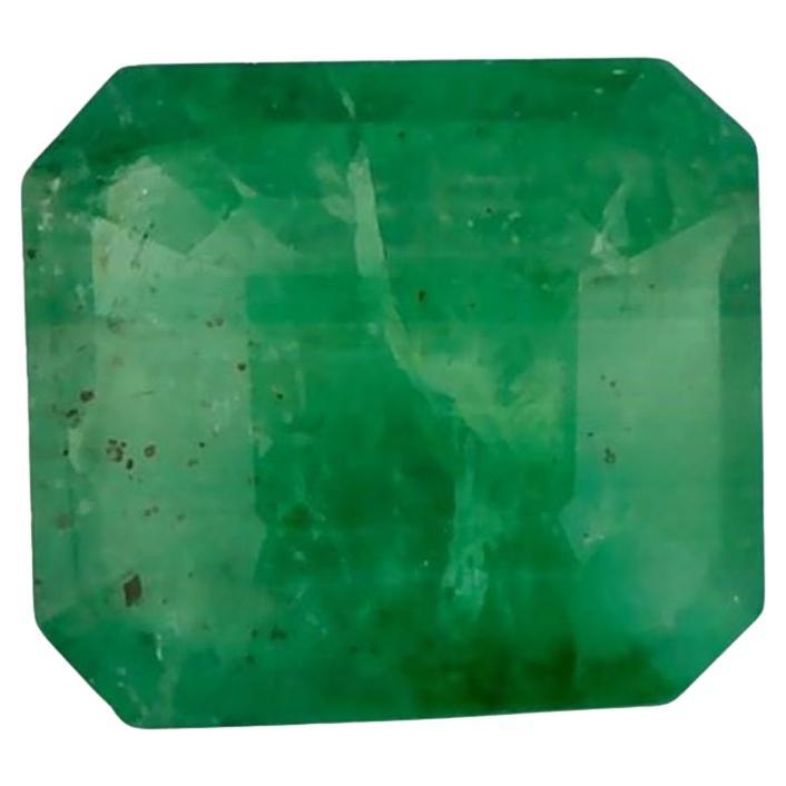0.93 Ct Emerald Octagon Cut Loose Gemstone