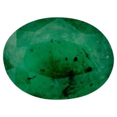 0.93 carati di smeraldo ovale sfuso