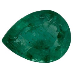 0.93 Ct Emerald Pear Loose Gemstone (pierre précieuse en vrac)