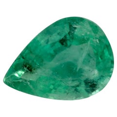 0.93 Ct Emerald Pear Loose Gemstone (pierre précieuse en vrac)