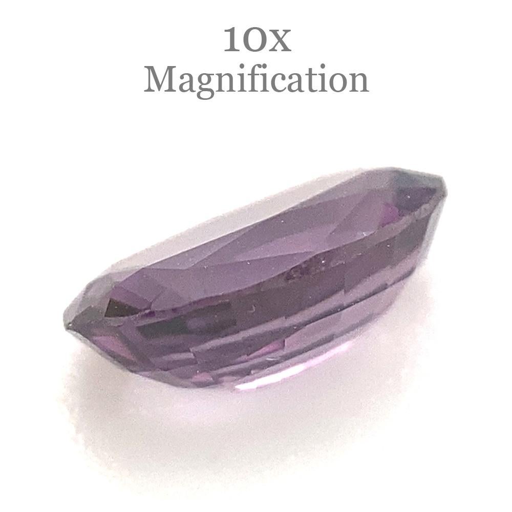 0.93ct Oval Lavender Purple Spinel from Sri Lanka Unheated In New Condition For Sale In Toronto, Ontario