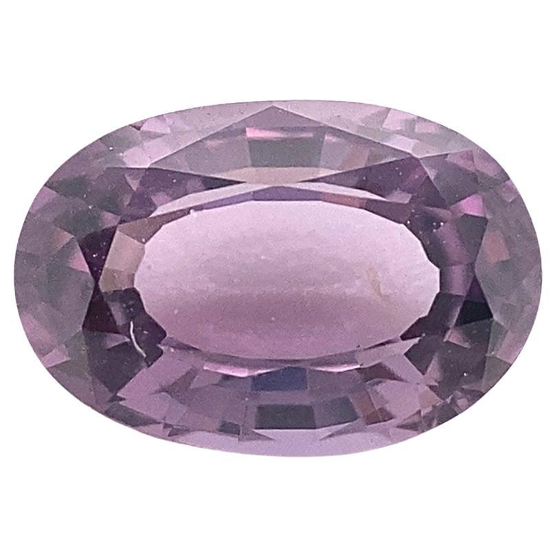 0.93ct Oval Lavender Purple Spinel from Sri Lanka Unheated For Sale