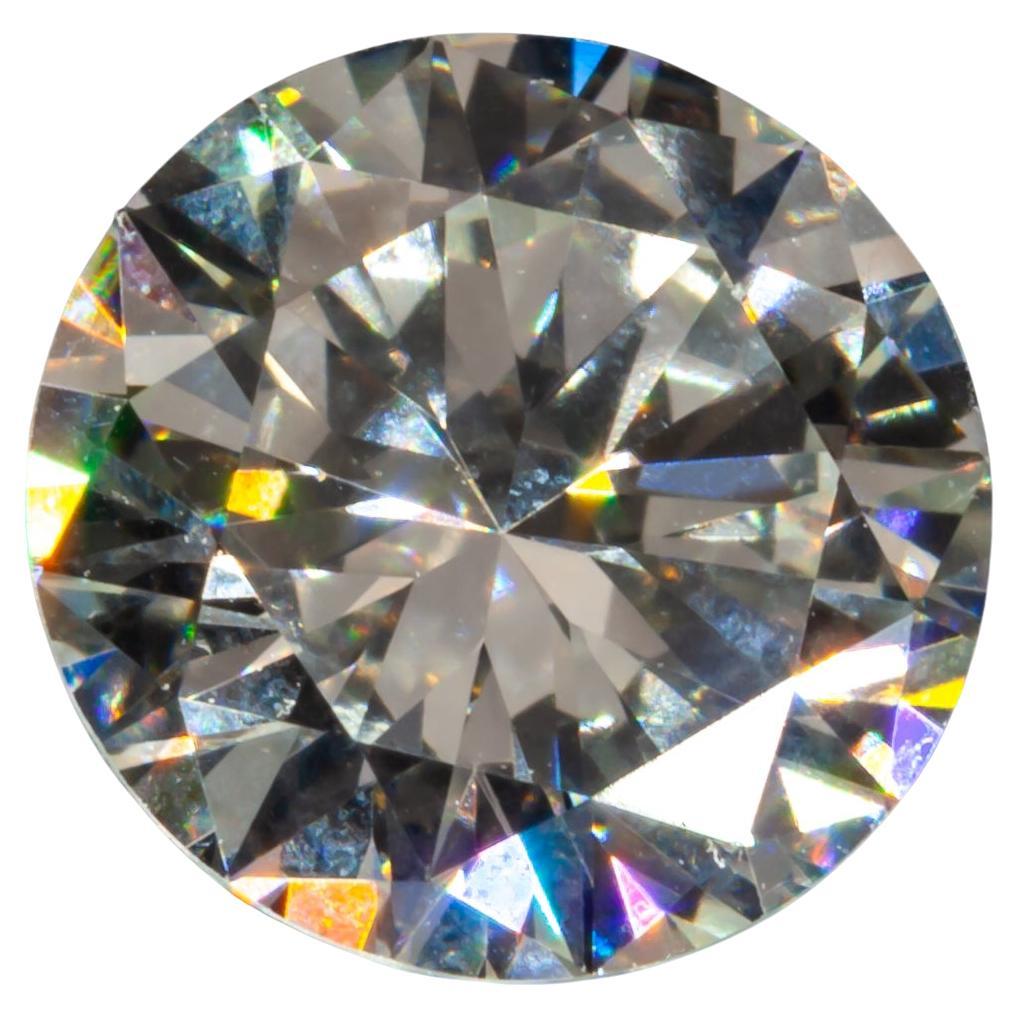 Diamant taille ronde brillant de 0,94 carat non serti I/ VS2 certifié GIA