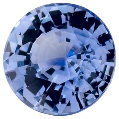 0.94 carati di zaffiro blu rotondo sfuso