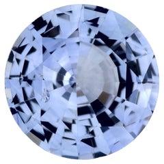 0.94 Ct Blue Sapphire Round Loose Gemstone