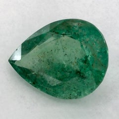 Gema suelta de pera esmeralda de 0.94 qt