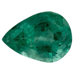 0.94 Ct Emerald Pear Loose Gemstone (pierre précieuse en vrac)