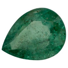 0.94 Ct Emerald Pear Loose Gemstone (pierre précieuse en vrac)