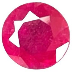 0,94 Karat GUILD-Zertifikat Burma-Rubin Unerhitzter Schweinenblutfarbe