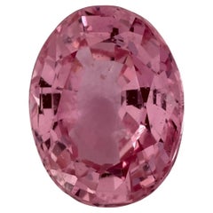 0.94 Ct Pink Sapphire Oval Loose Gemstone