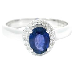 anillos de zafiro de 0,94 cts