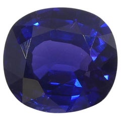 0.94ct Cushion Blue Sapphire aus Ostafrika, ungeschliffen