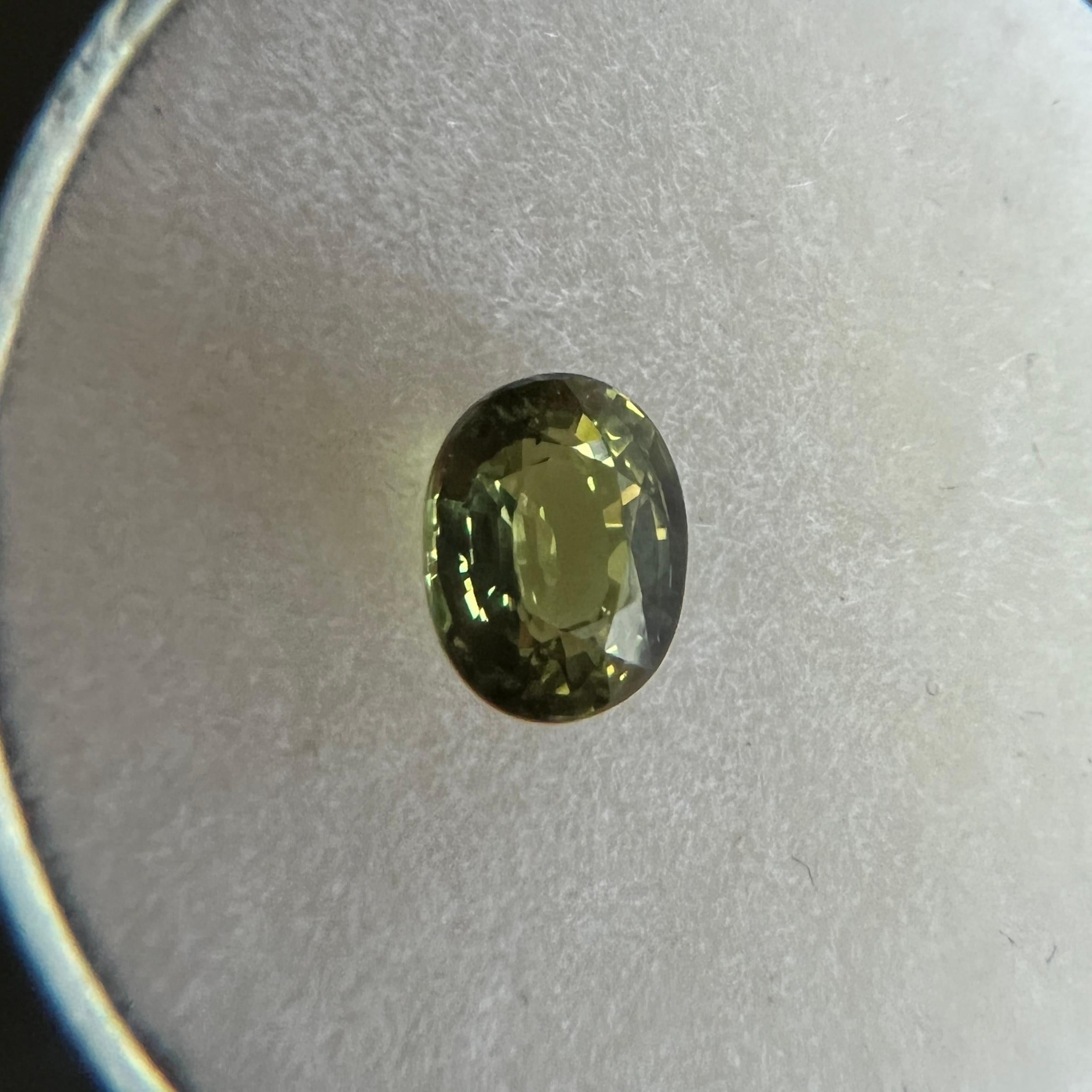 yellow green gemstones